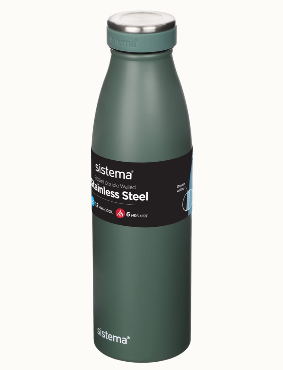 500ml Stainless Steel-Nordic Green