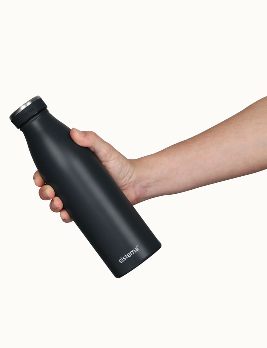 Smart Bottle Steel 500 ML Hidrate black