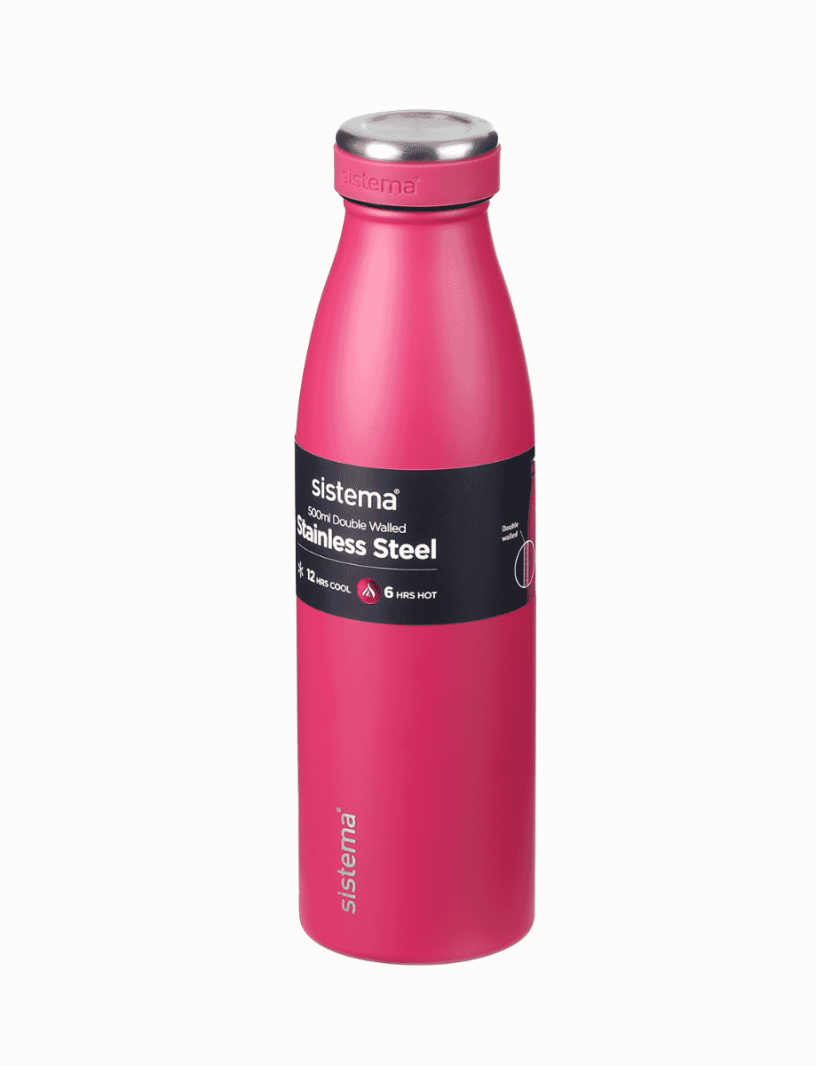 500ml Stainless Steel-Ruby