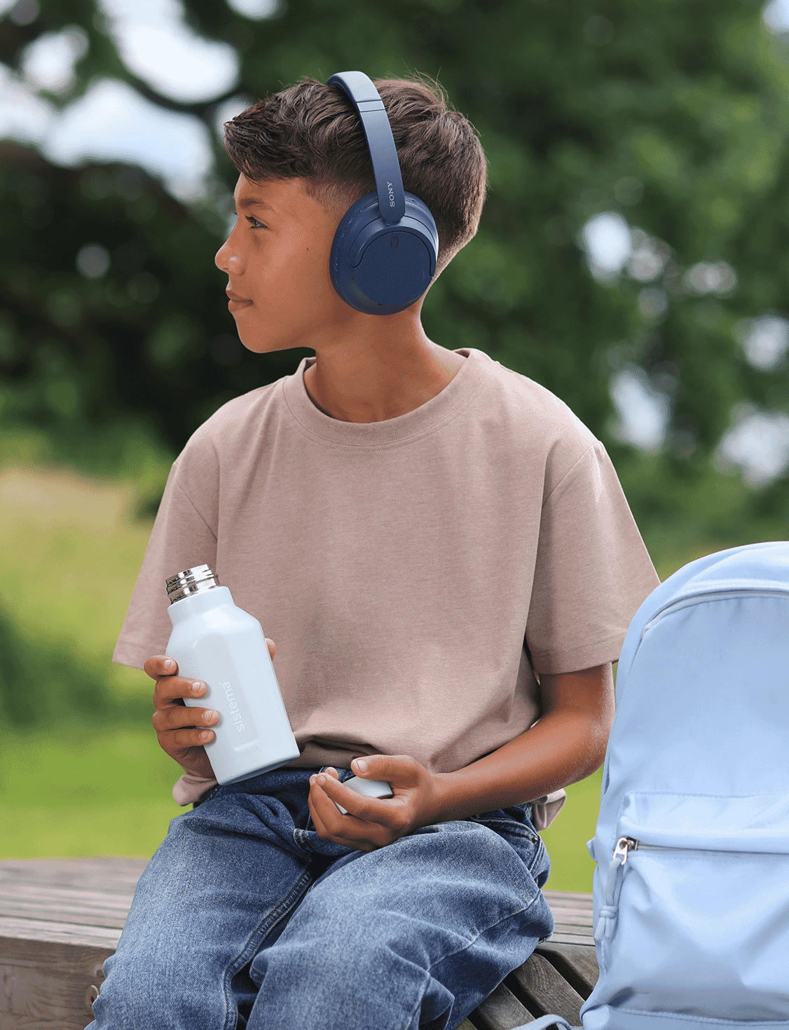 500 mL Easy Grip Stainless Steel-Light Stone