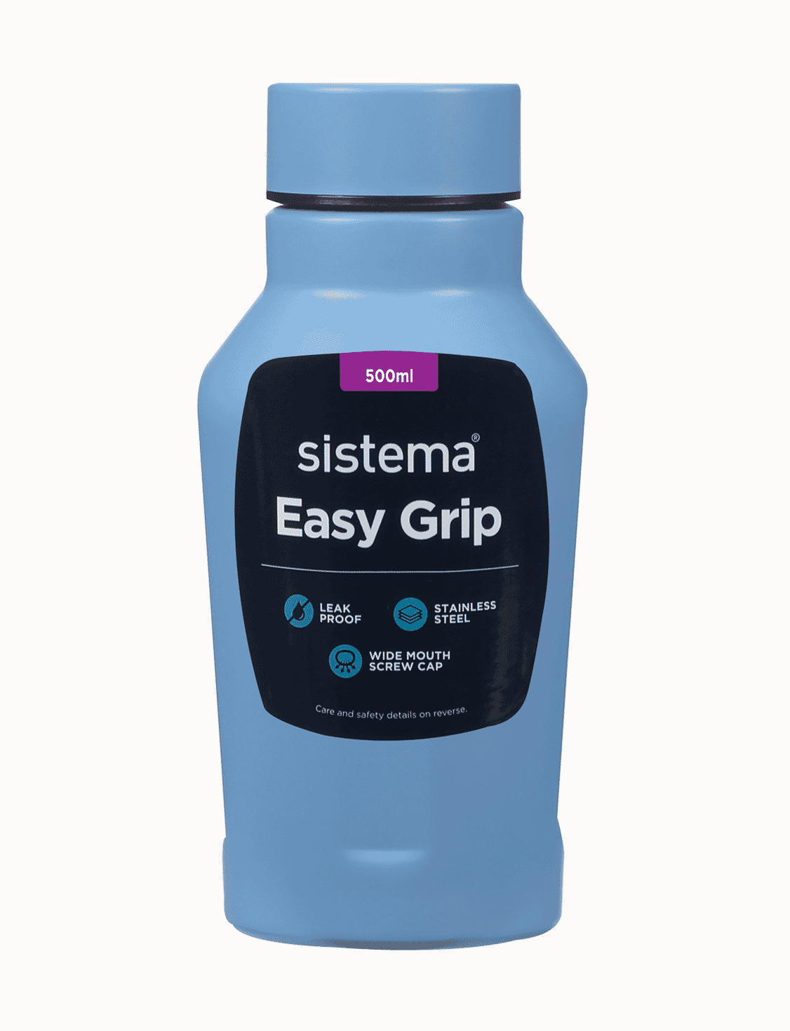 500 mL Easy Grip Stainless Steel-Santorini