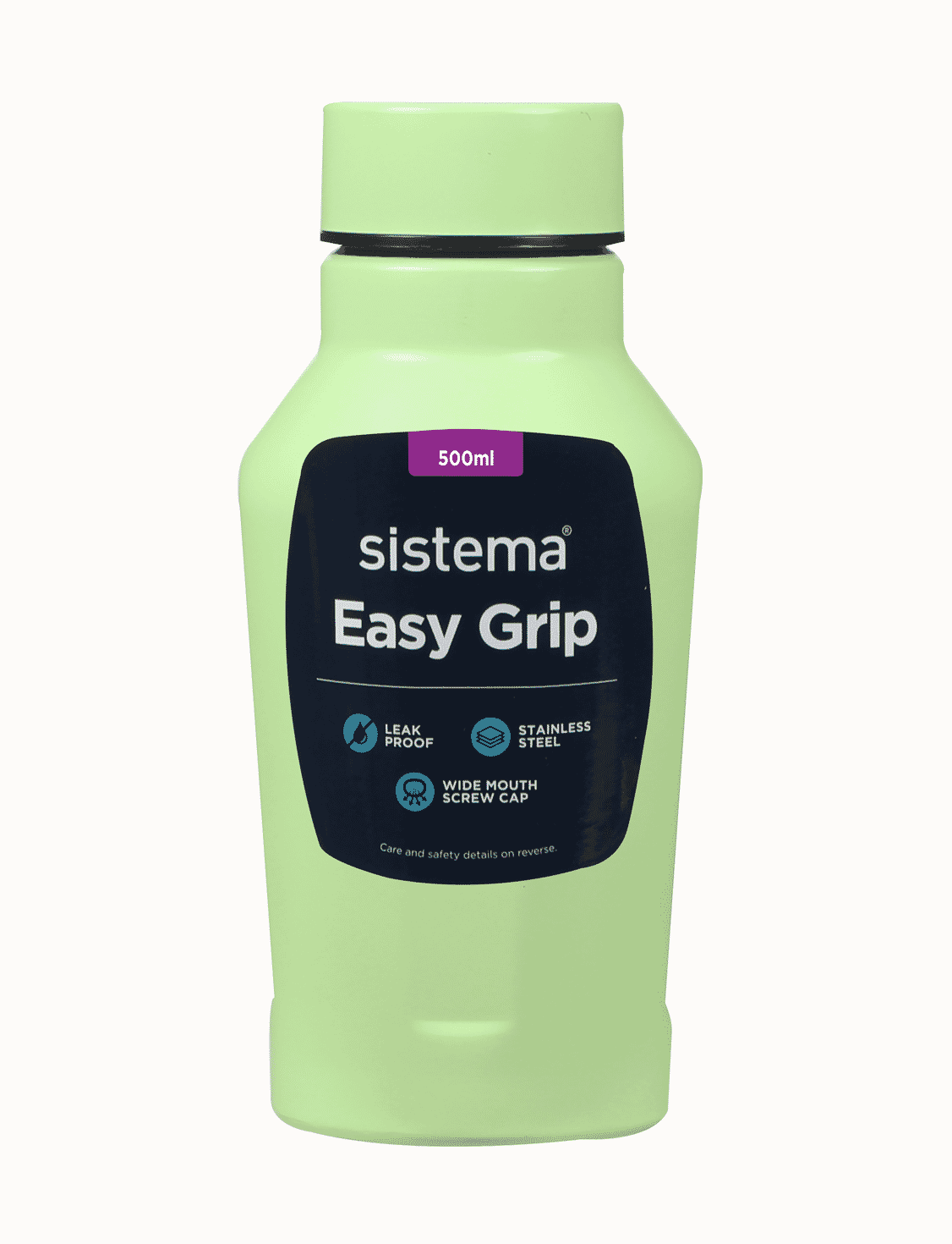 500 mL Easy Grip Stainless Steel-Cucumber