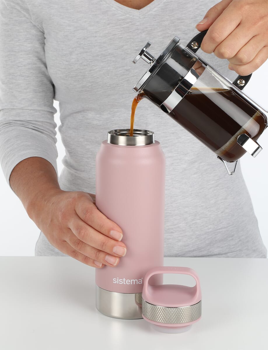 650ml Stainless Steel-Dusty Pink
