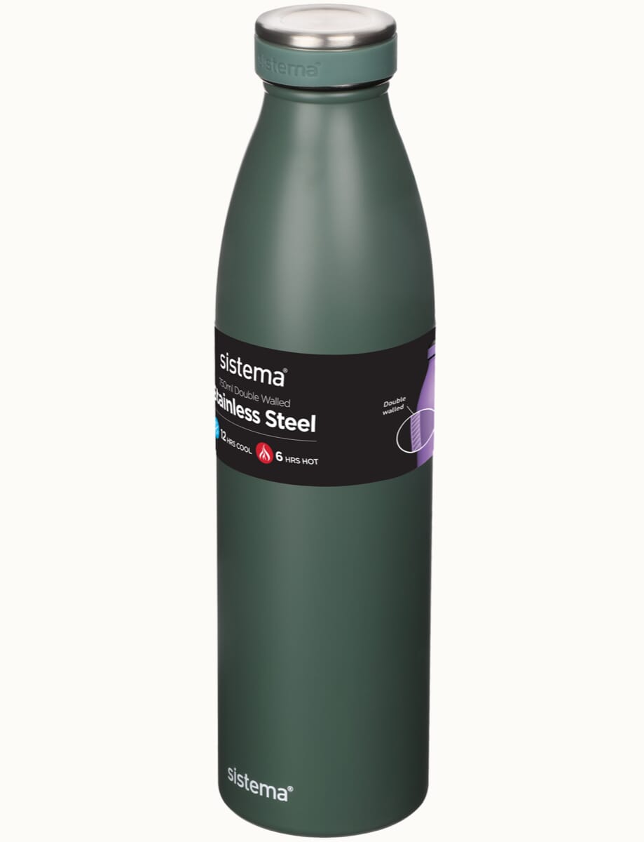 750ml Stainless Steel-Nordic Green