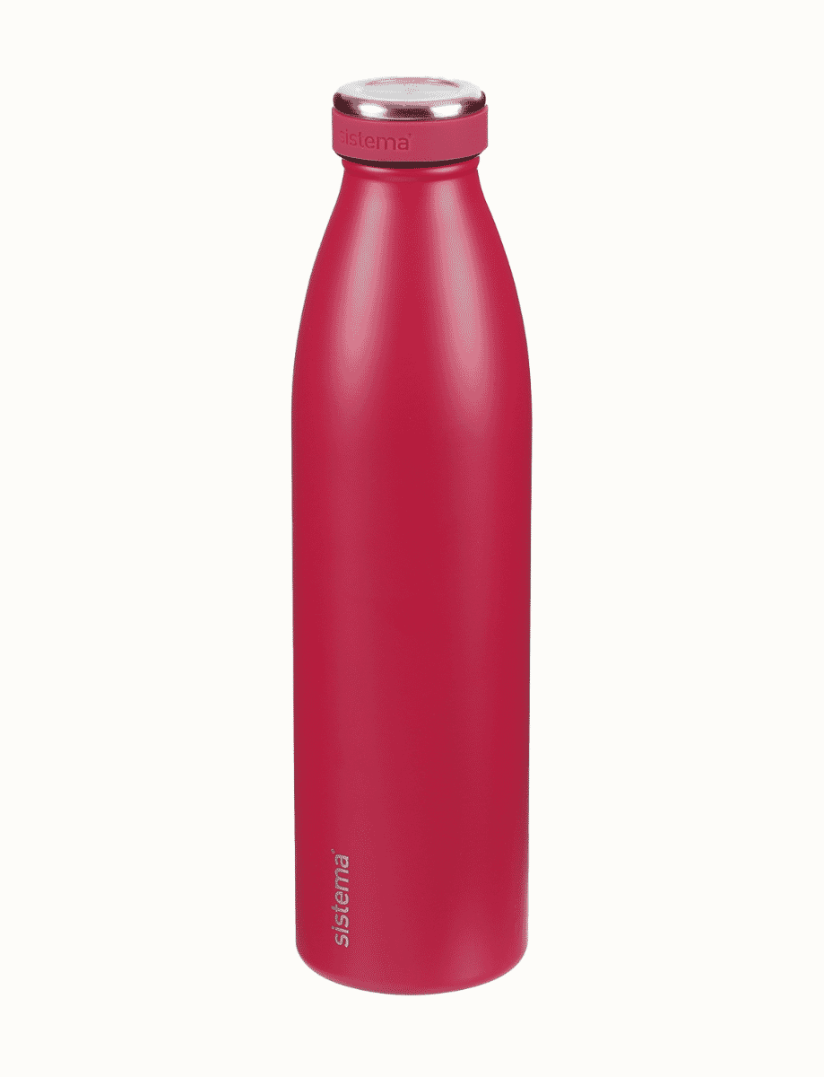 750ml Stainless Steel Bottle-Ruby
