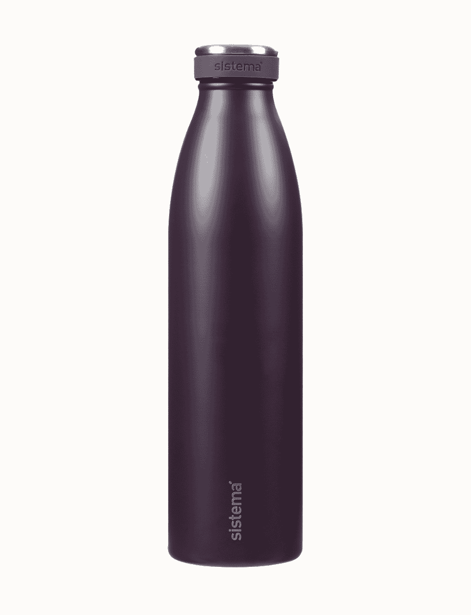 750ml Stainless Steel Bottle-Midnight Plum