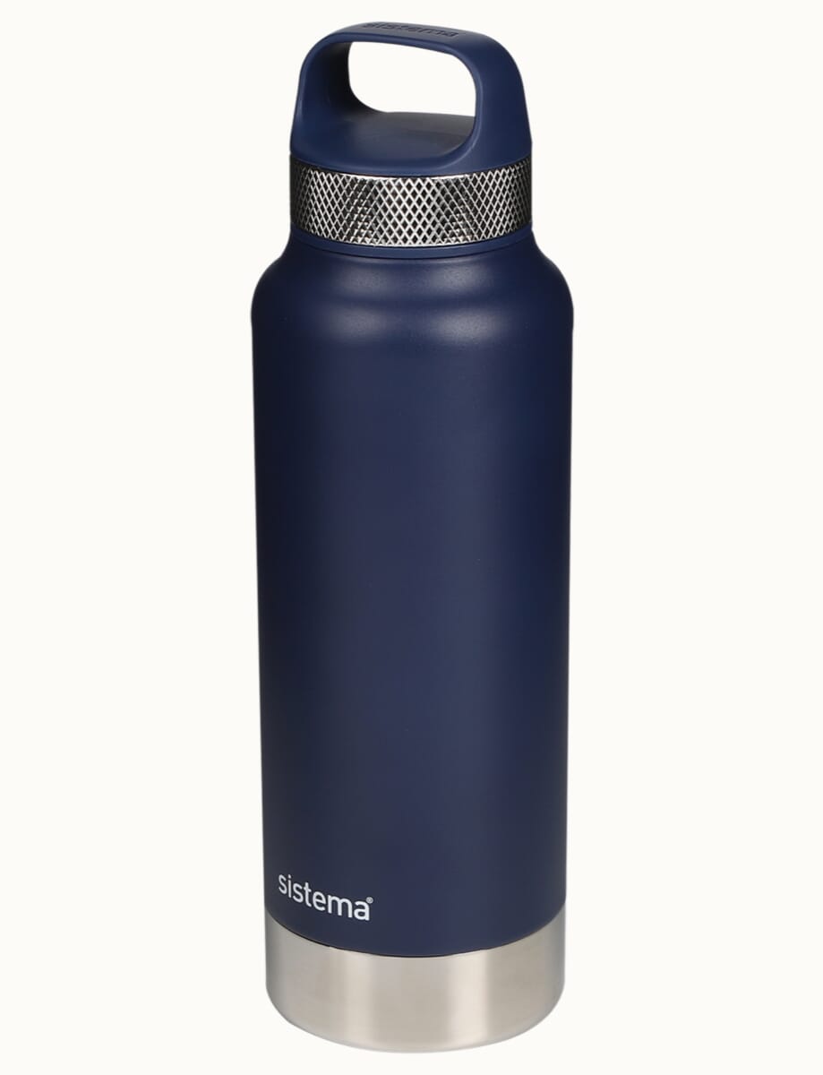 1L Stainless Steel-Navy