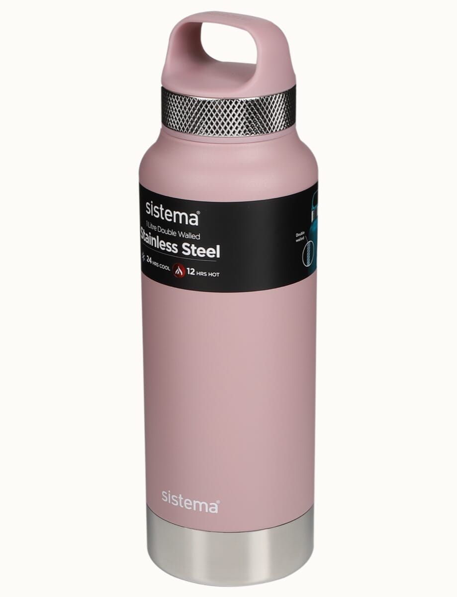 1L Stainless Steel-Dusty Pink