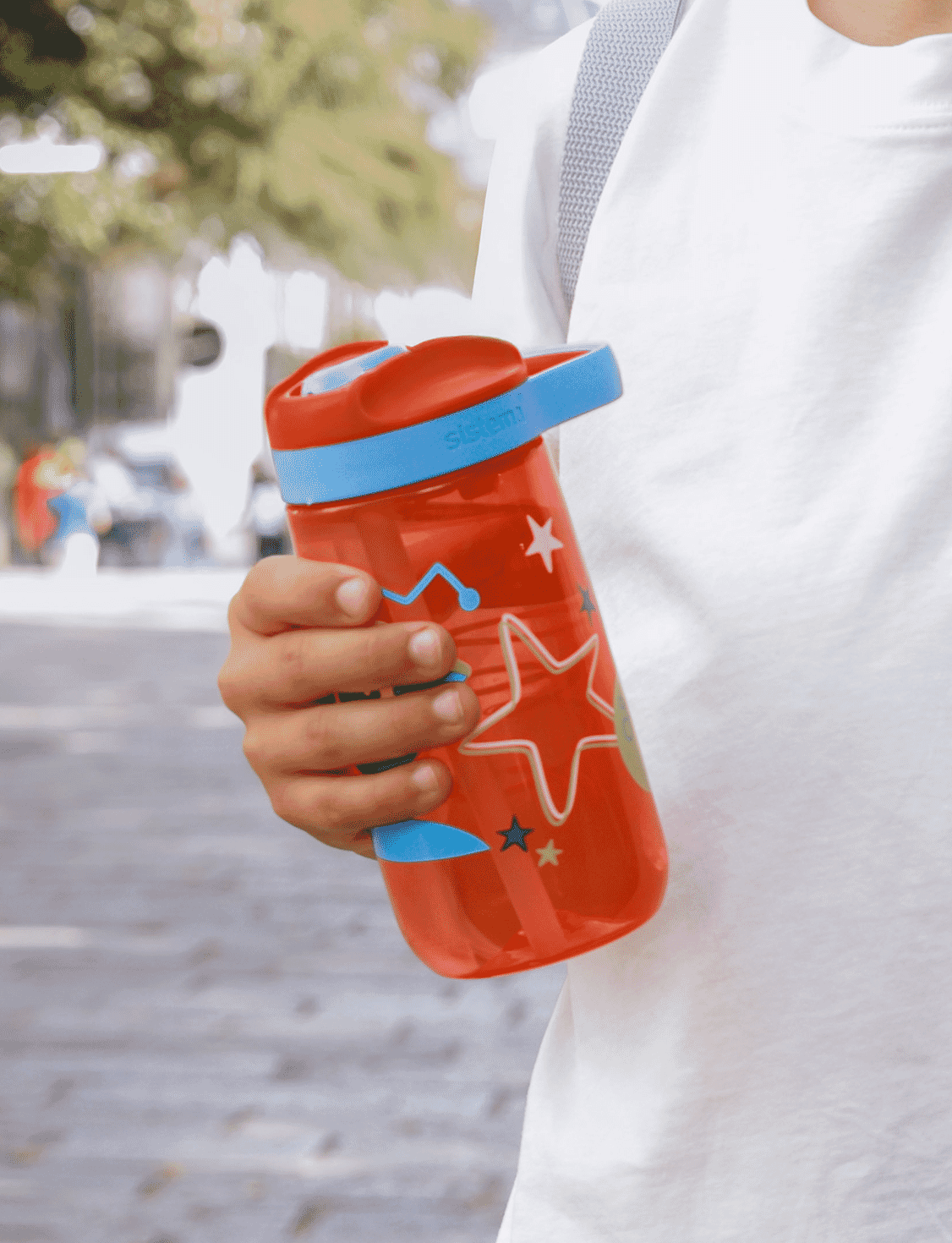 500 mL Easy Sip Water Bottle-Watermelon