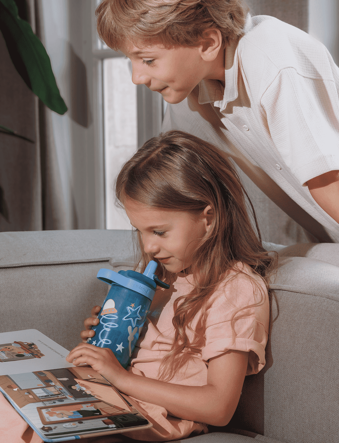 500 mL Easy Sip Water Bottle-Laguna