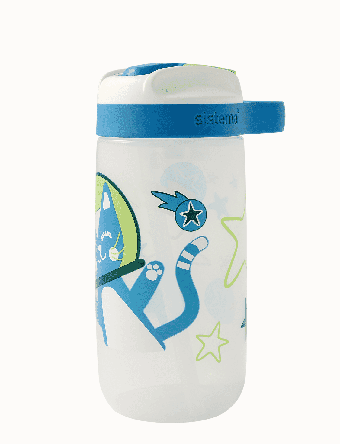 500 mL Easy Sip Water Bottle-White