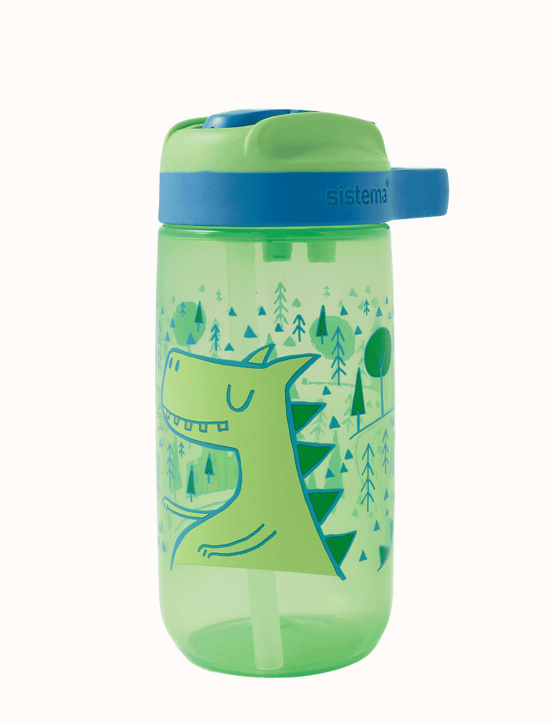 500 mL Easy Sip Water Bottle-Cucumber