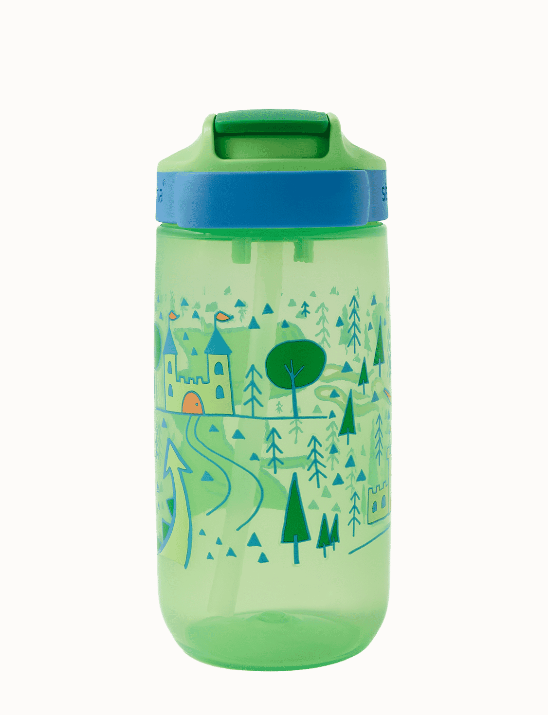 500 mL Easy Sip Water Bottle-Cucumber