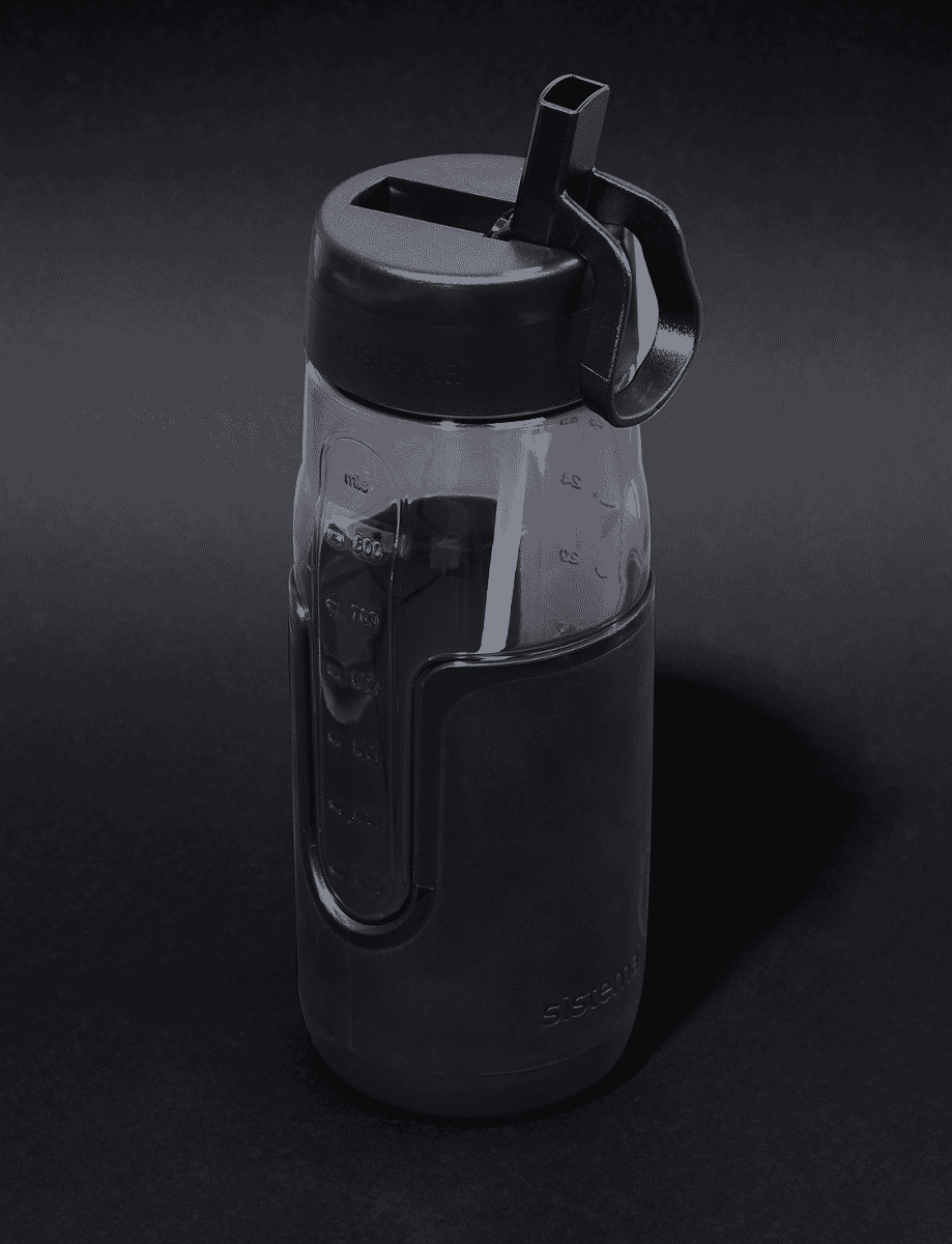 1 Litre Flip Sipper™ Bottle-Black