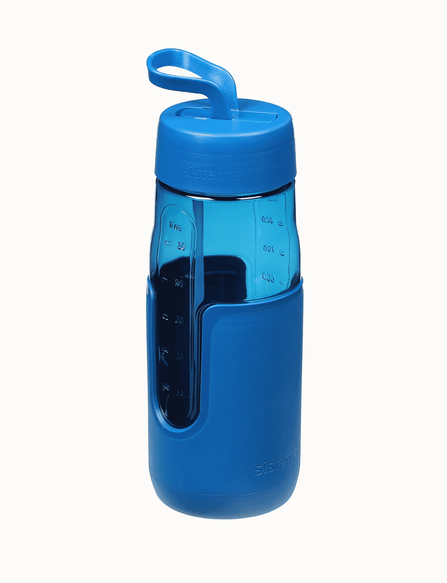 1 Litre Flip Sipper™ Bottle-Ocean Blue