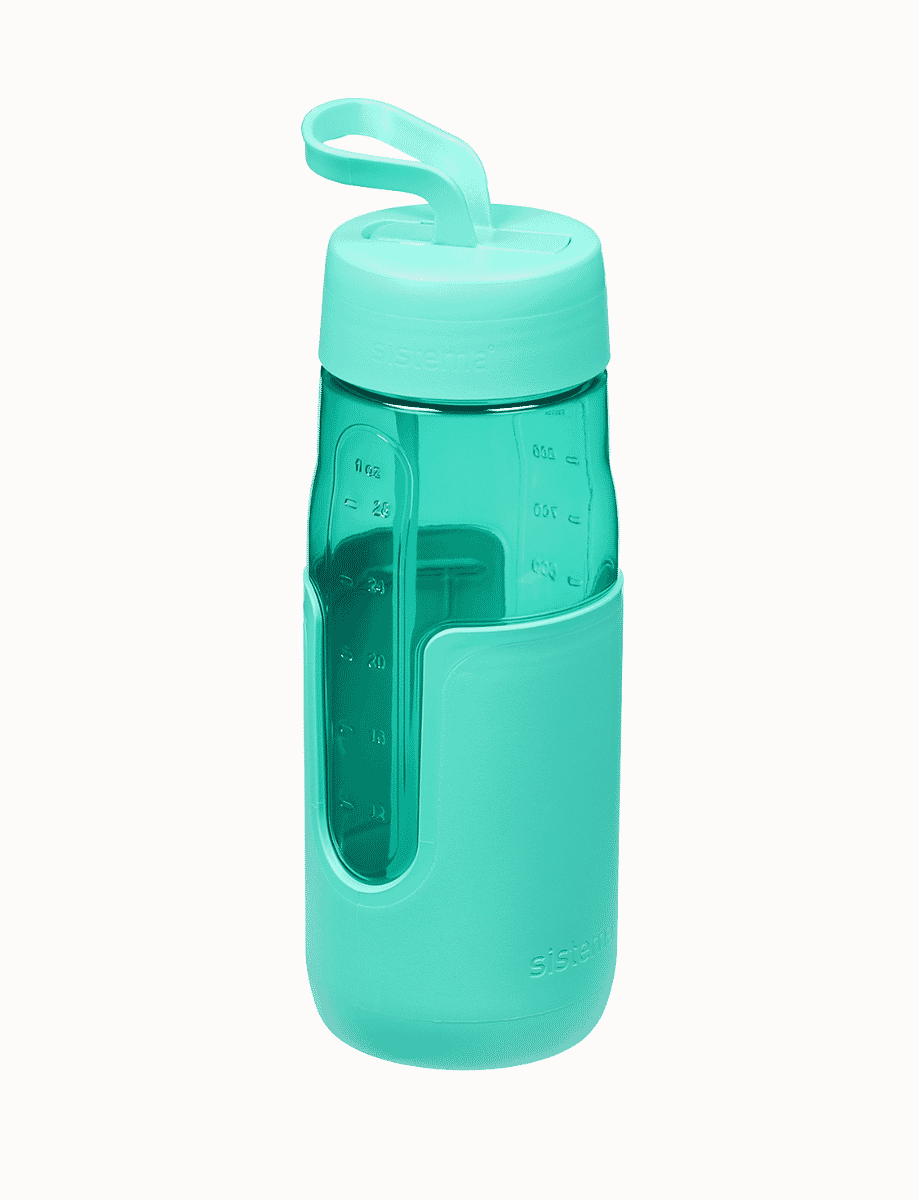 1 Litre Flip Sipper™ Bottle-Minty Teal
