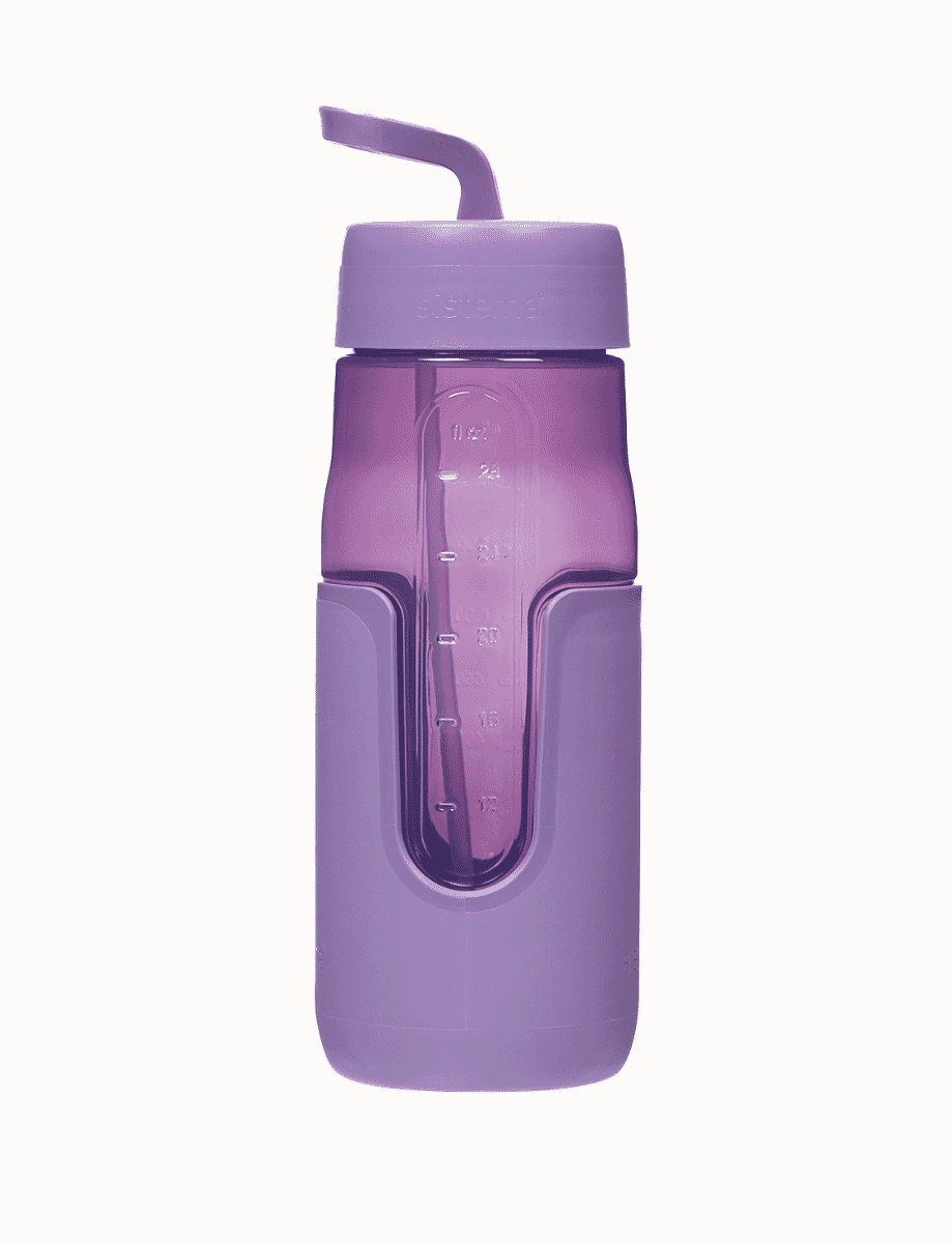 1 Litre Flip Sipper™ Bottle-Misty Purple