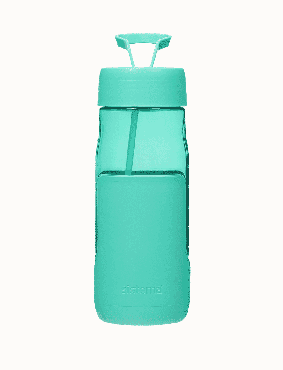 1 Litre Flip Sipper™ Bottle-Minty Teal