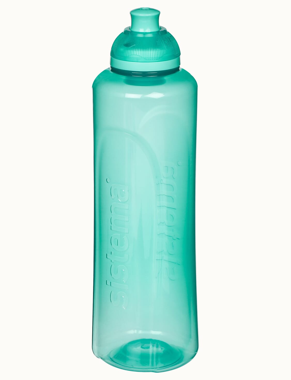1 Liter Glass Water Bottle, Sports Bottle, with 65 mm Steel Cap and Pr
