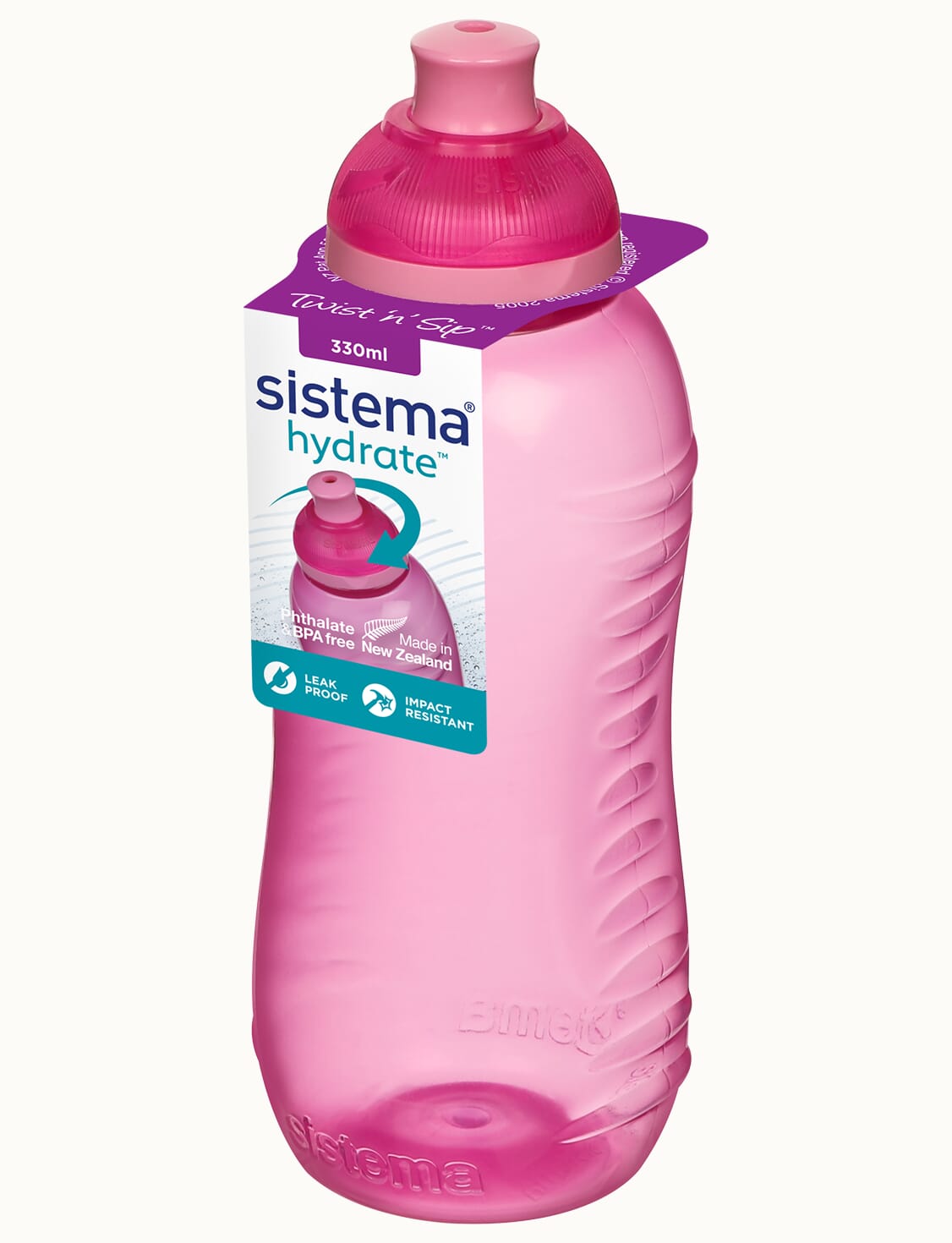 330ml Squeeze Bottle-Pink