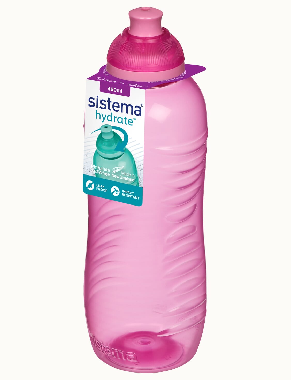 460ml Squeeze Bottle-Pink