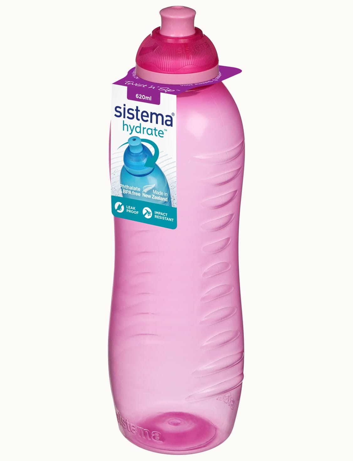 Sistema gourde Lunch Squeeze 620 ml mauve