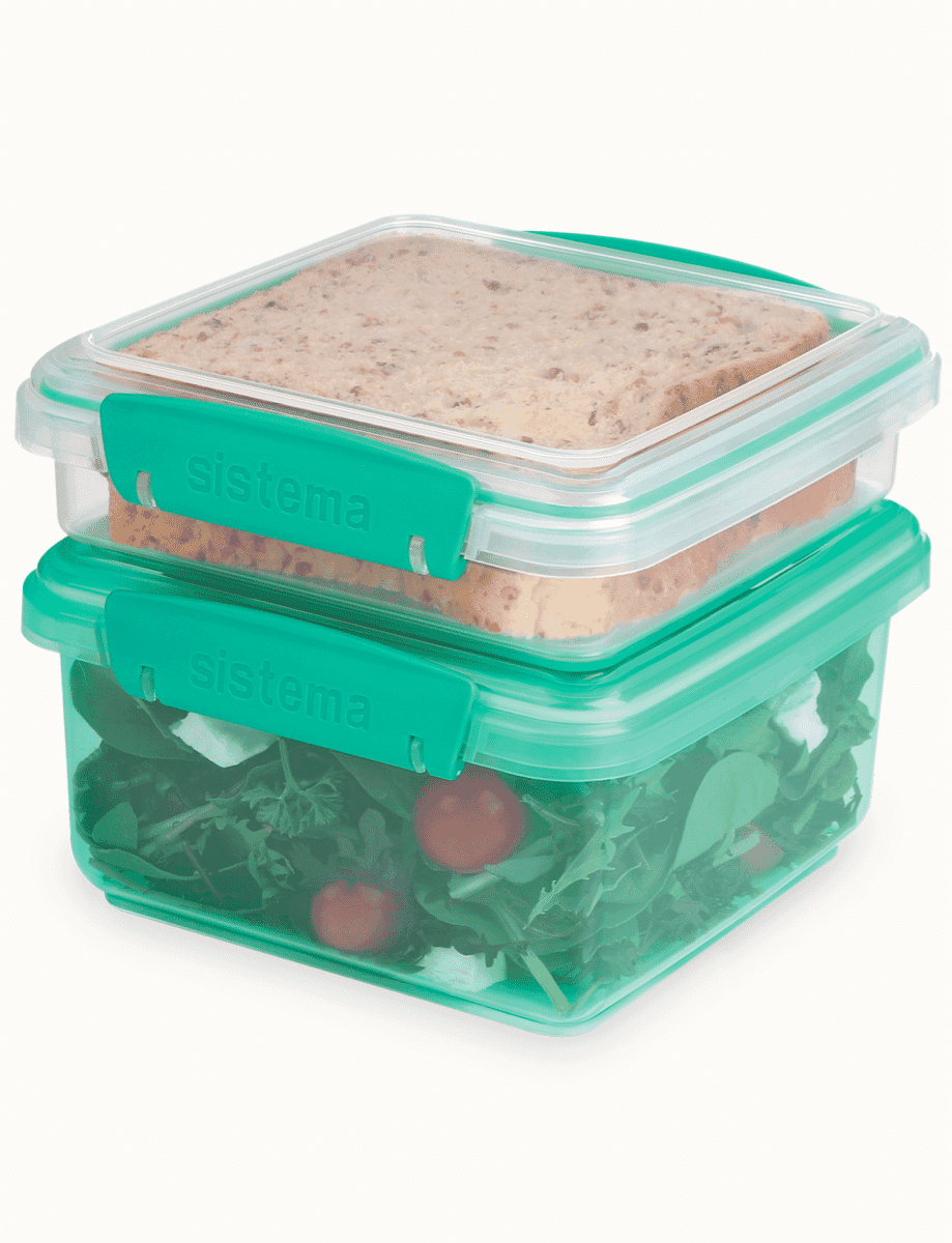 400ml Meal Prep Containers, Disposable Plastic Bento Lunch Box