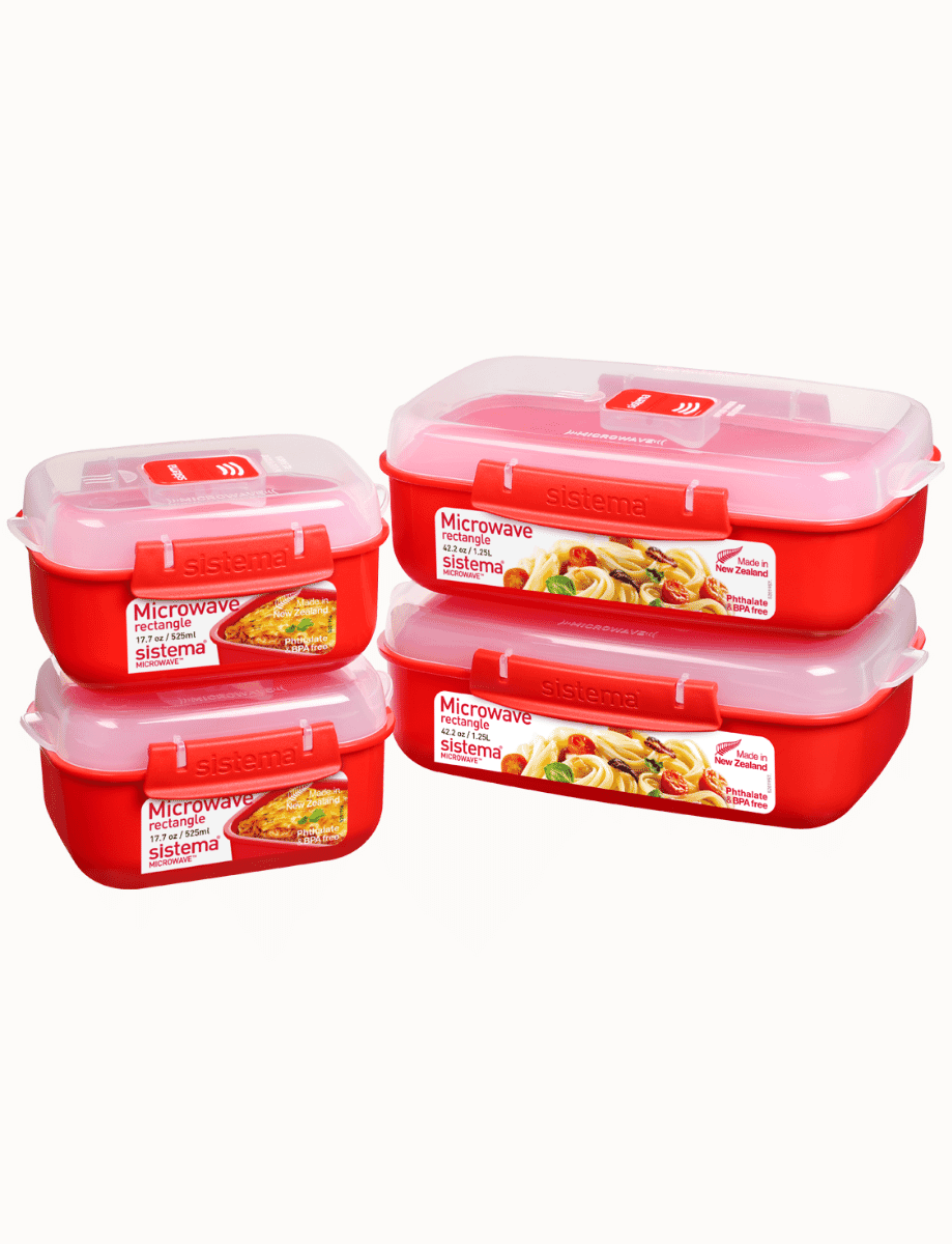 Sistema 1117 Easy Eggs Microwave Cookware Red