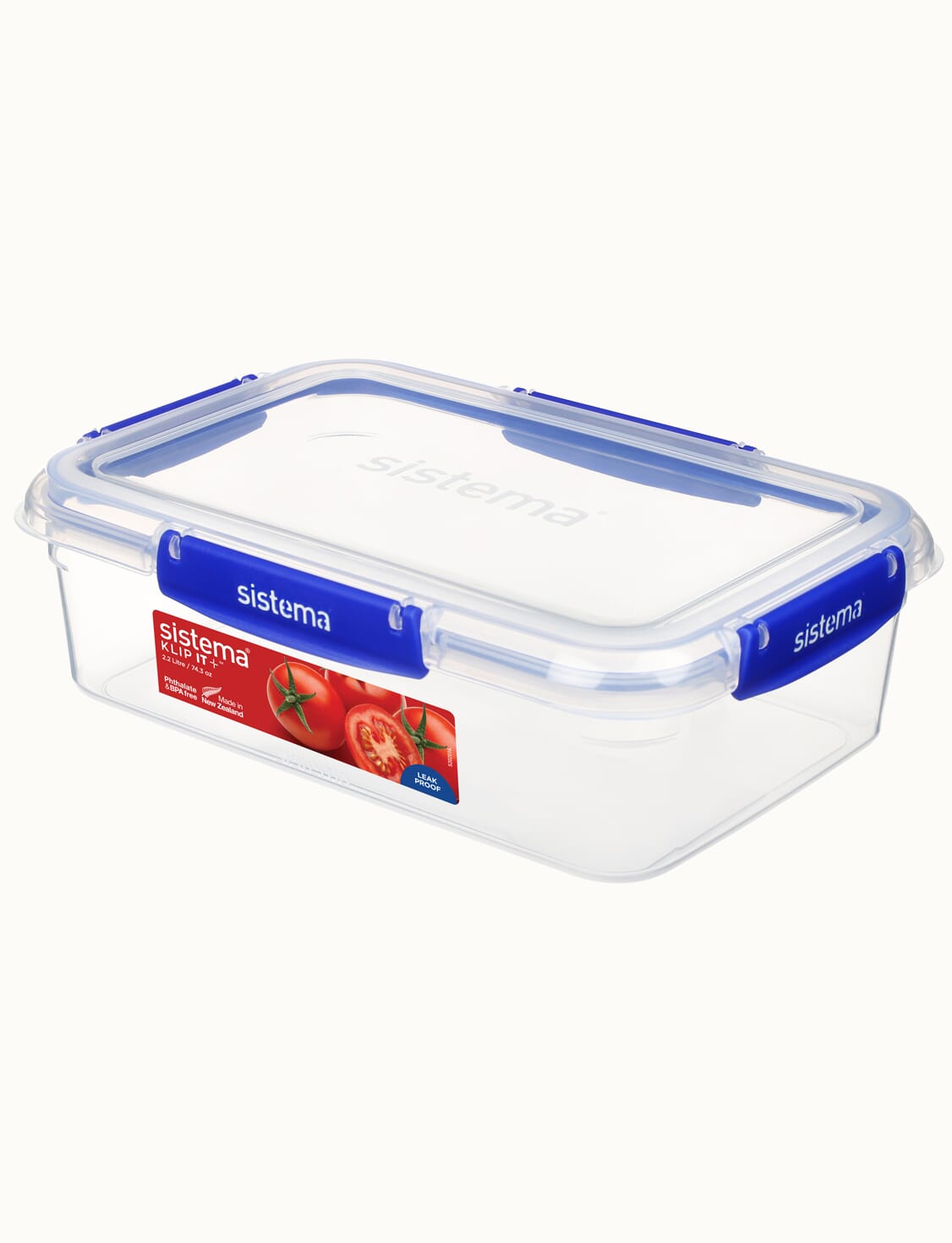 Imperial Home 8 Pc Plastic Storage Containers with Lids, Food Storage  Container Set, Kitchen Organization, Meal Prep, Blue Airtight Lock Lid