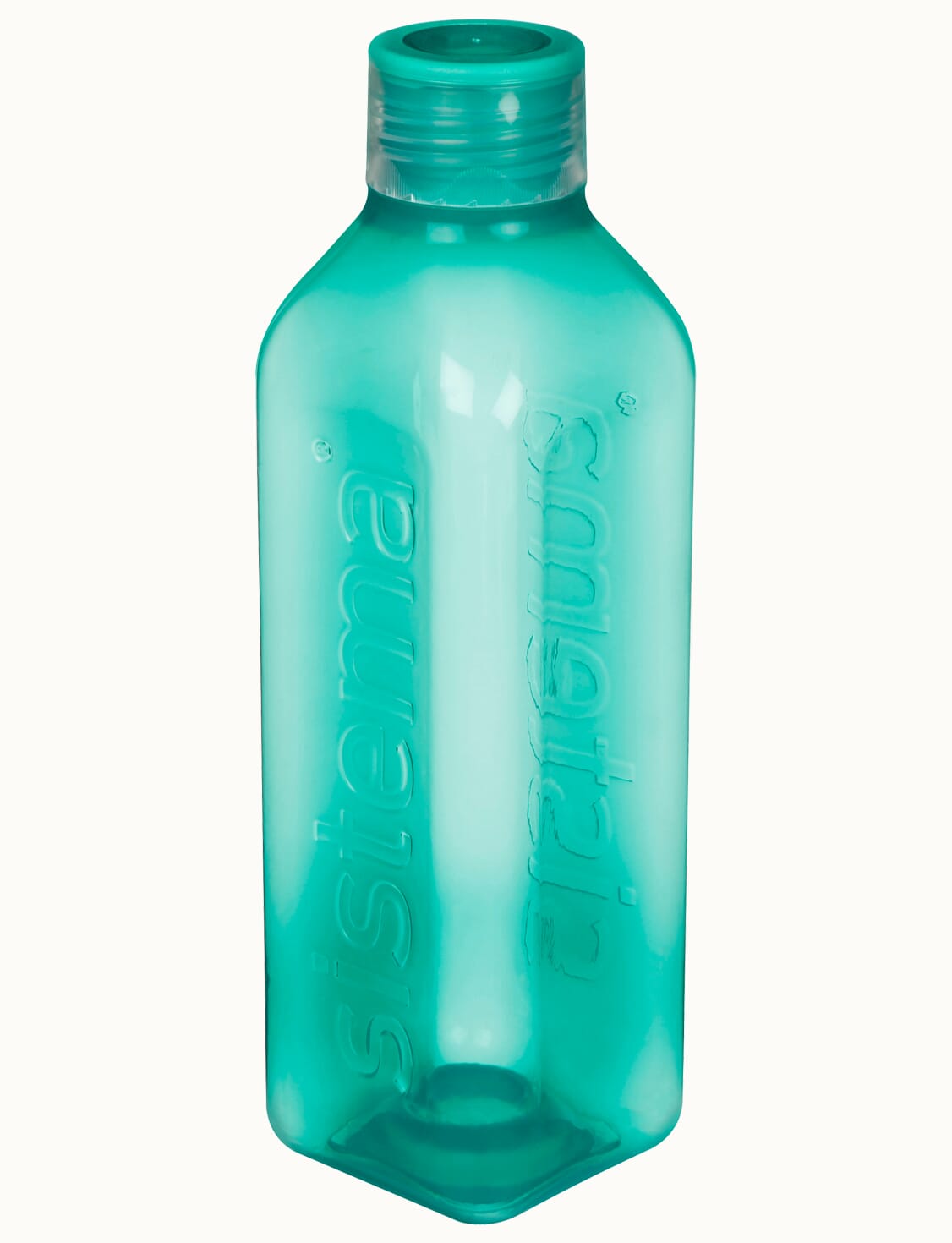 1L Square Bottle-Minty Teal