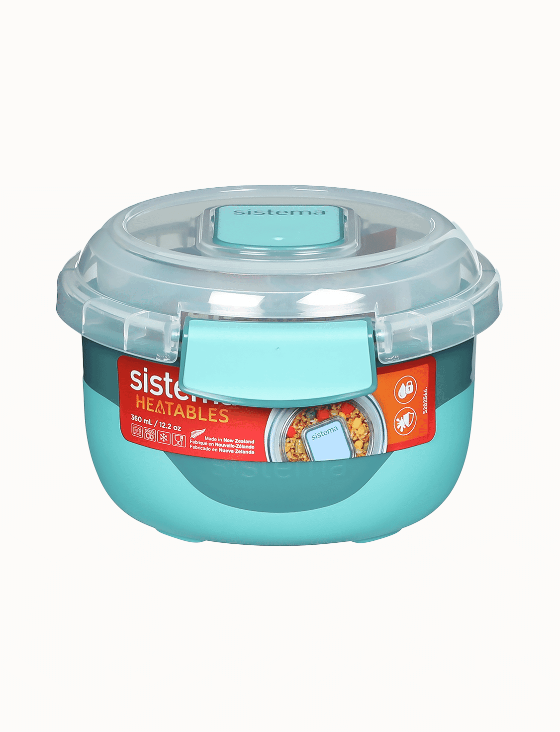 360 mL Round Container-Reef Green