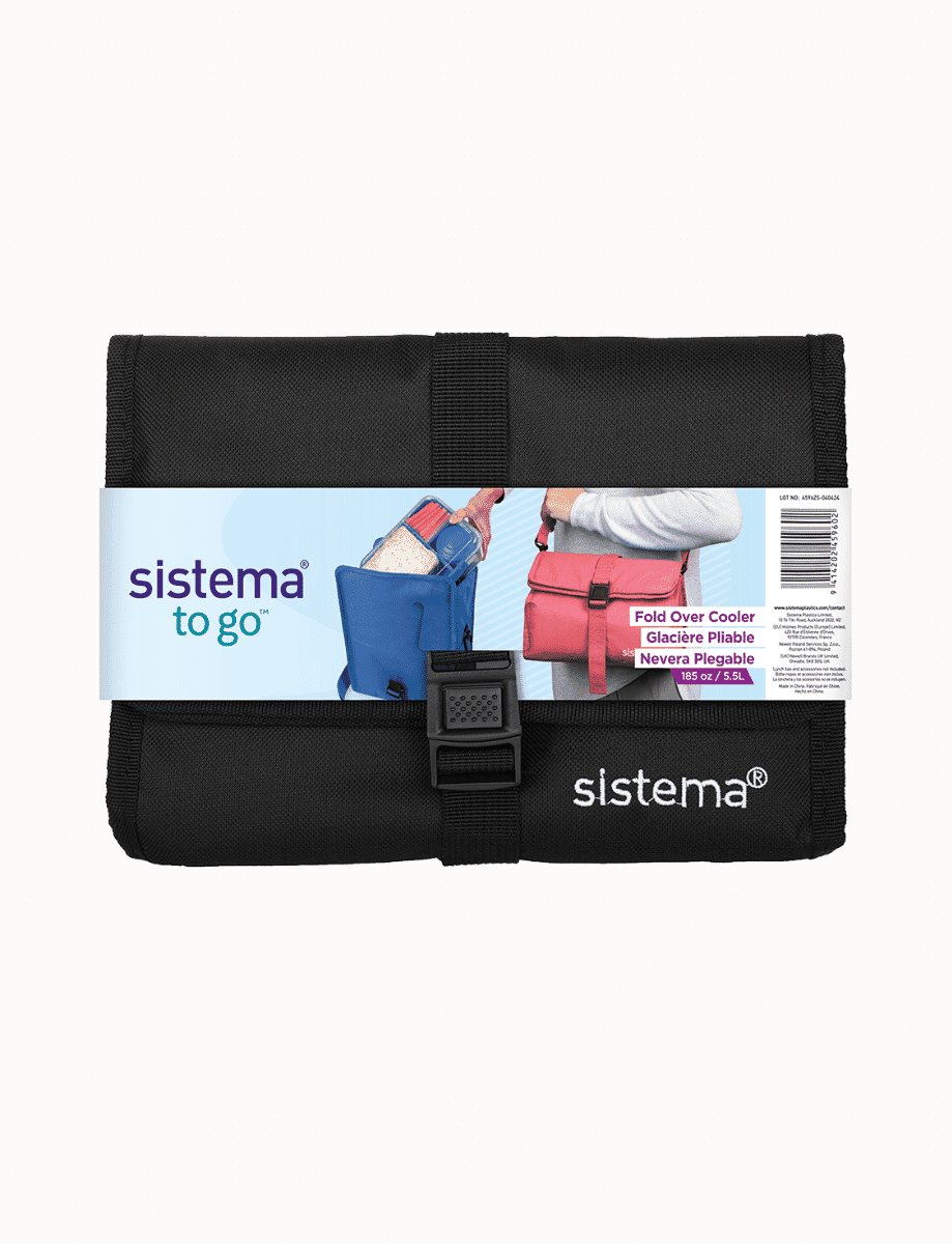 Fold Over Cooler Bag TO GO™-Black