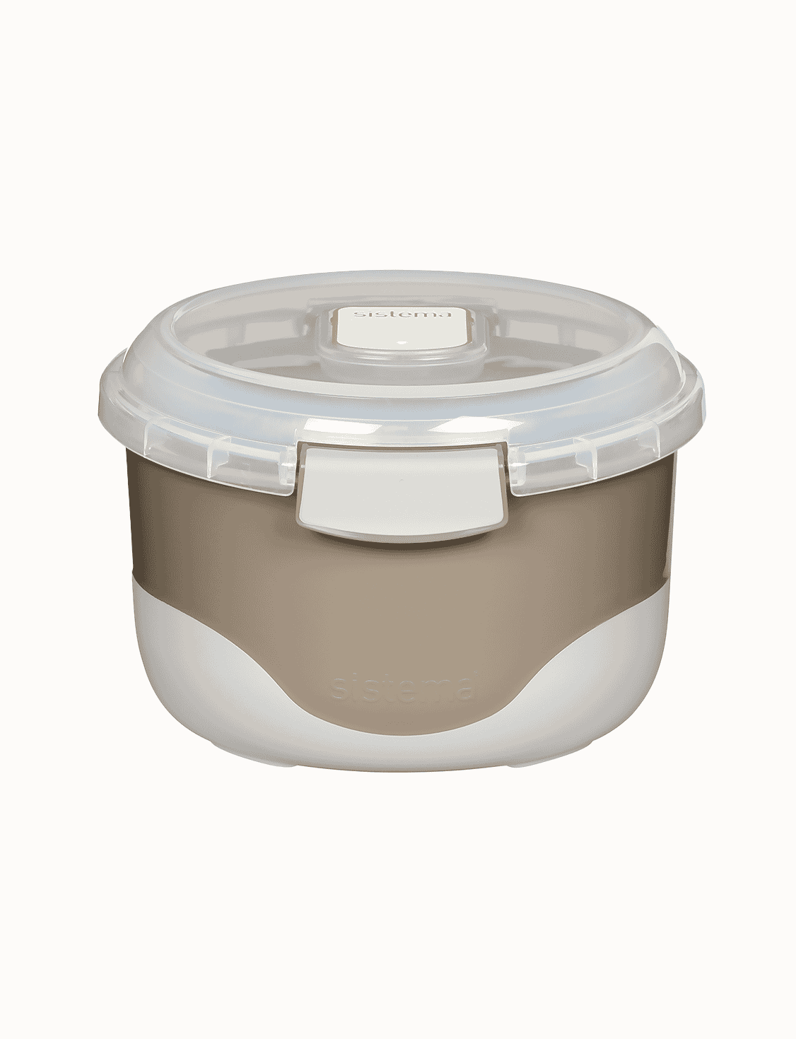 900 mL Round Container-Latte