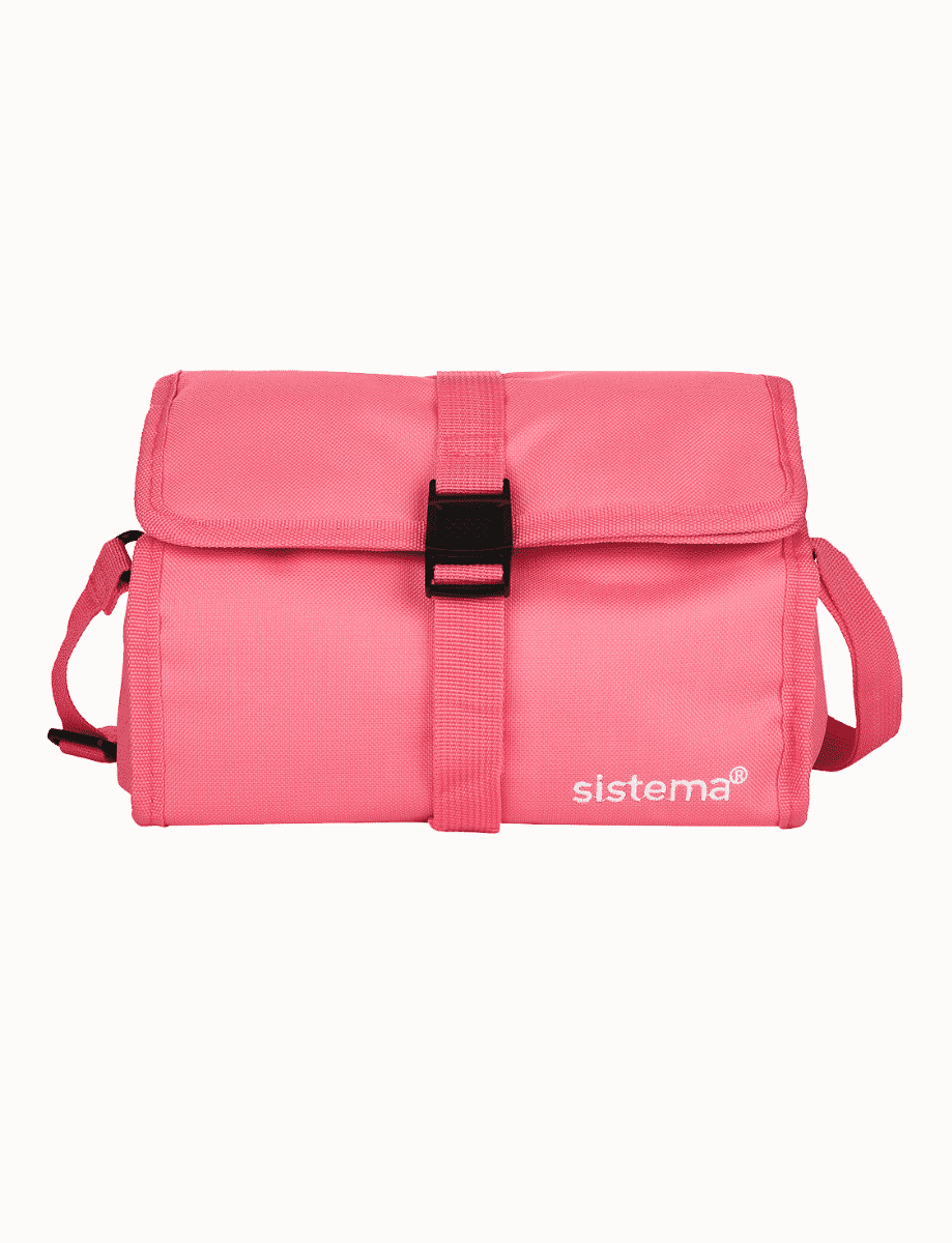 Fold Over Cooler Bag TO GO™-Pink Punch