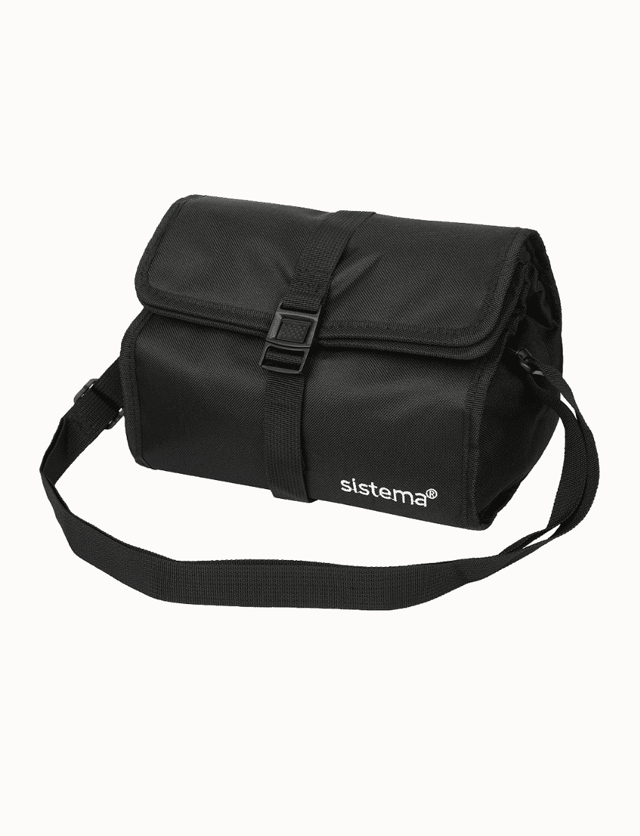 Fold Over Cooler Bag TO GO™-Black