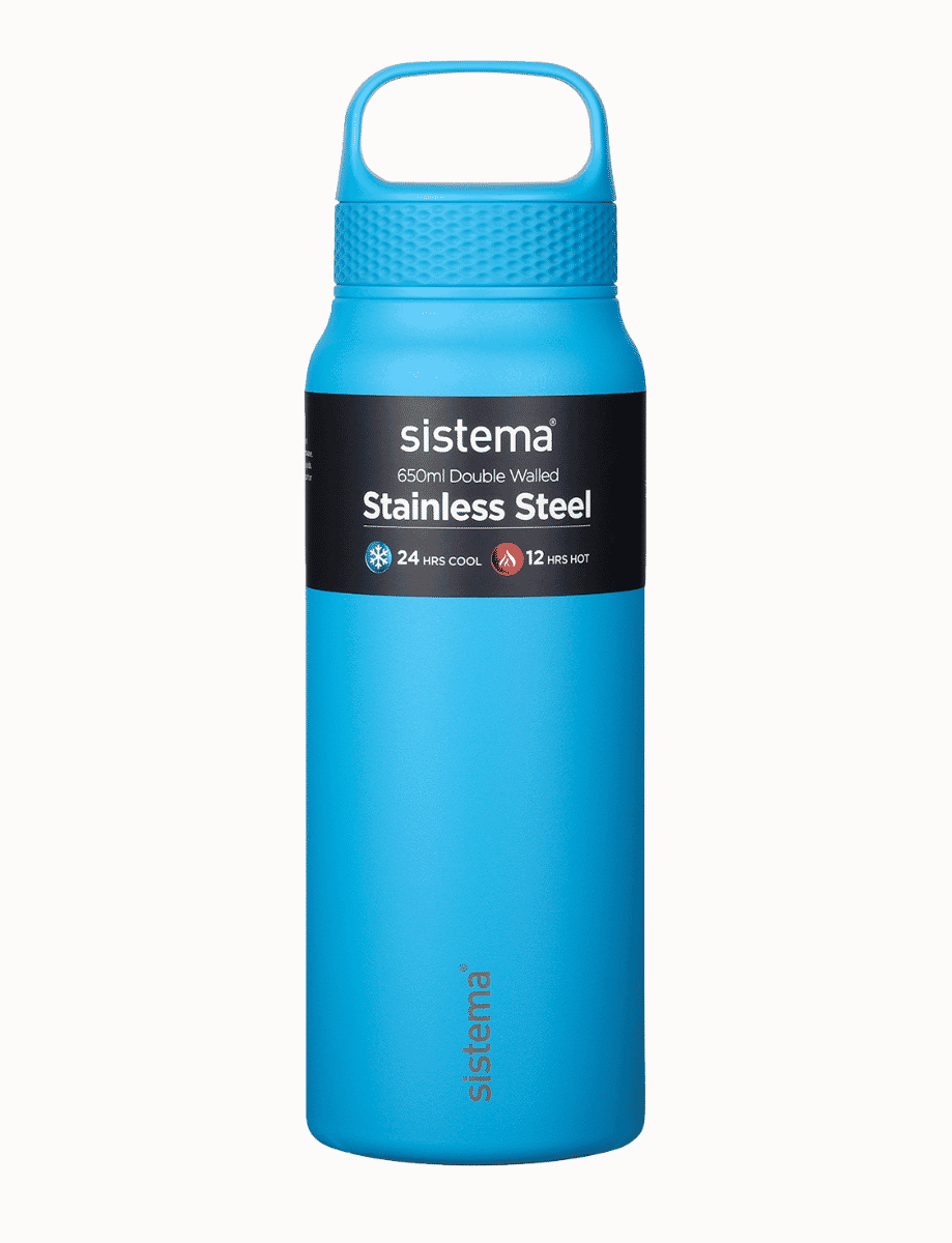 650ml Stainless Steel-Vibrant Azure 