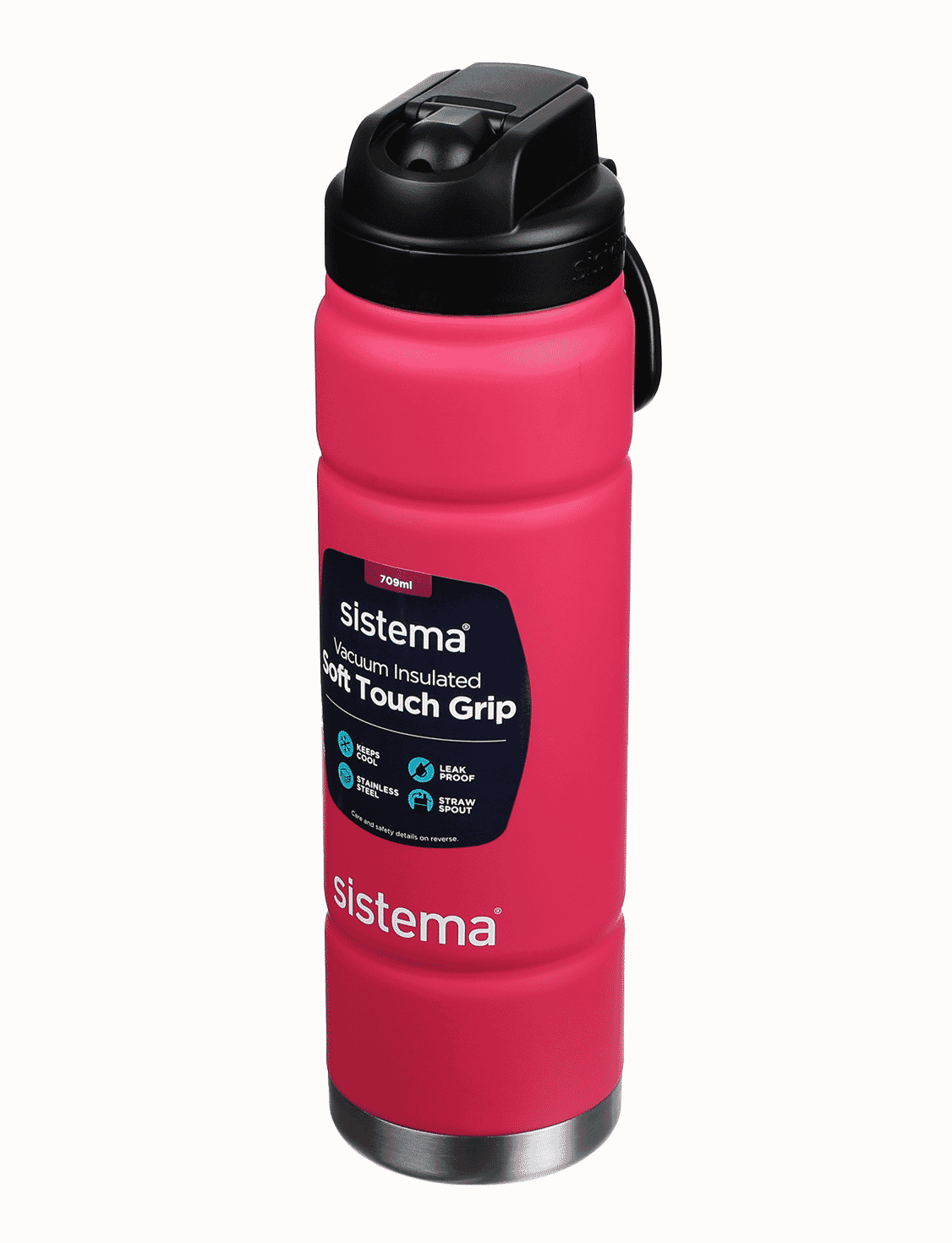 709 mL Soft Touch Grip-Radiant Raspberry